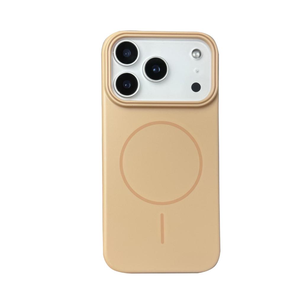 Magnetische Weiche Hülle für Apple 17 Pro Max/16 Pro - Einfarbige Hülle mit großem Fenster & Erhöhtem Schutz