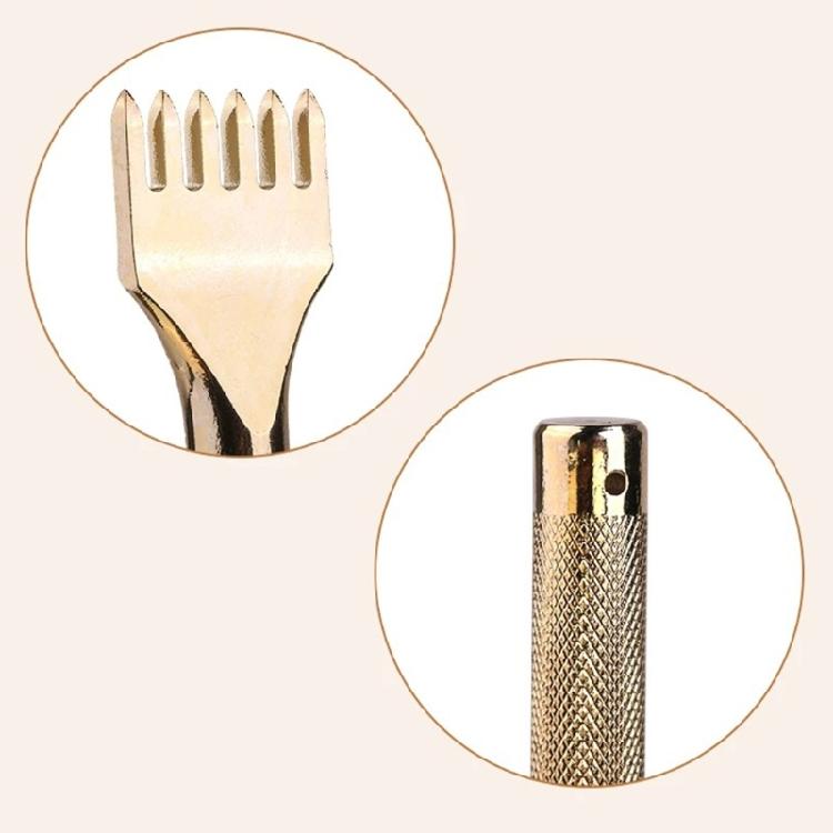Leather Craft Lacing Stitching Tool Professional Prong Punch Tools  Hole Punches