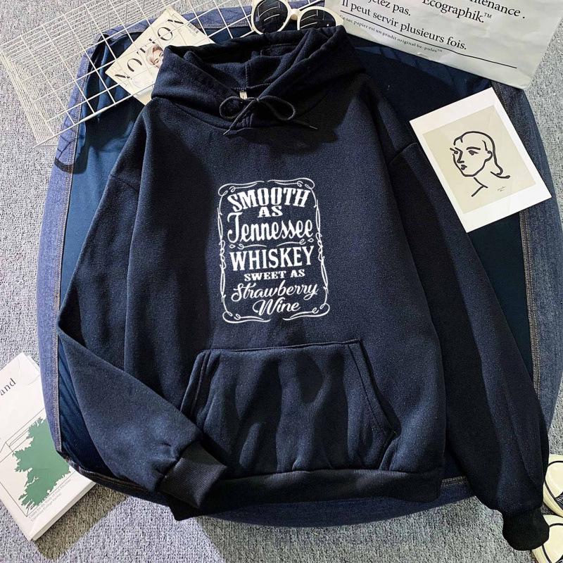 Unisex English Print Lace Hoodie - 2025 Trendy Casual Collection
