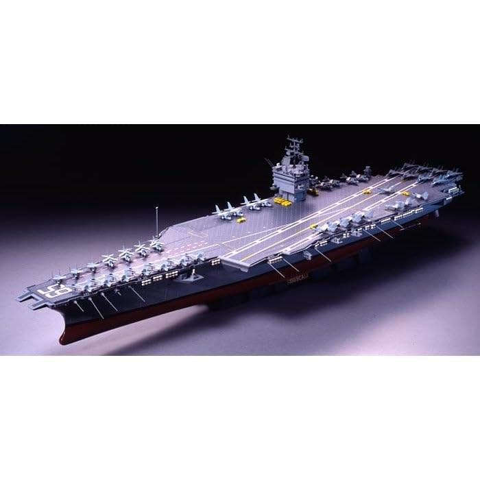 Tamiya 1/350 Ship Model No.7 US Navy Nuclear-Powered Aircraft Carrier CVN-65 Enterprise Model Kit 78007 gray 1/350 scale
