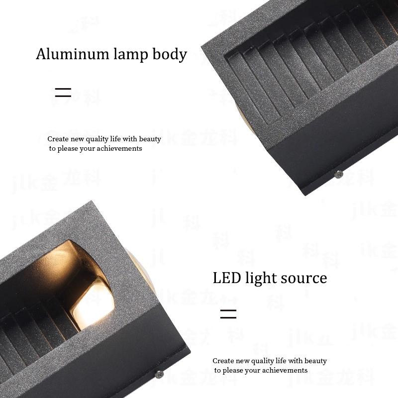 Creative Outdoor Wall Lamp Waterproof Courtyard Lighting Entrance Door Lamp Outdoor Balcony Terrace Atmosphere Wall Lamp Fixture