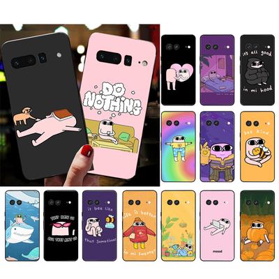 Phone Case for Google Pixel 7 Pro 7 6A 6 Pro 5A 4A 3A Pixel 4 XL Pixel 5 6 4 3 XL 3A XL 2 XL Cute Cartoon Ketnipz Case Funda