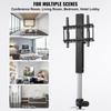 Motorized TV Lift Stroke Length 28 Inches Motorized TV Mount Fit for 26-57 Inch TV Lift with Remote Control Height Adjustable 28 Inch Load Capacity