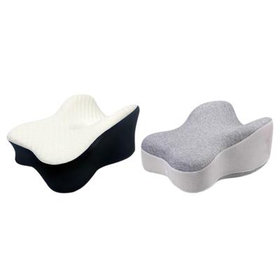 Oreiller pour les genoux pour dormir sur le côté - Soutien confortable et complet des cuisses et des genoux - Mousse à mémoire de forme ergonomique - Idéal pour les voyages et le lit des adultes