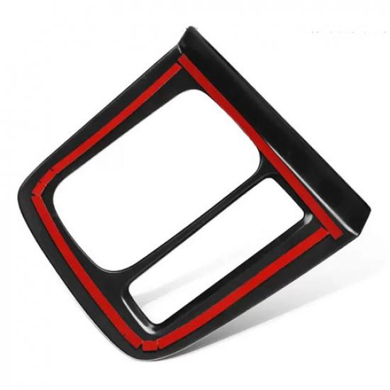 Bright black Console Gear Shift Box Panel Trim Fits For Honda CRV CR-V 2024