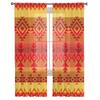 Square Triangle Geometrical Figure Sheer Curtains for Living Room Modern Voile Curtain Bedroom Tulle Curtains Window Drapes