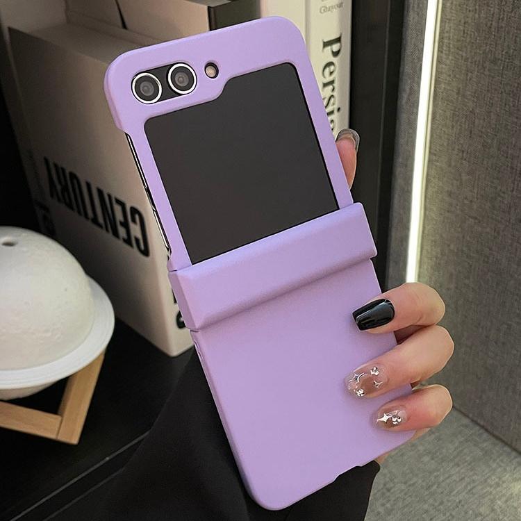 Gradient Double Color Matte Case for Samsung Galaxy Z Flip 7 6 5 4 3 flip7 ZFlip Hinge Protection Hard PC Shockproof Slim Cover