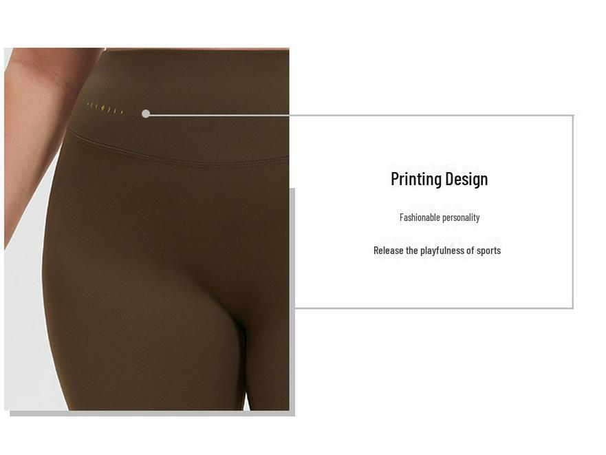 Kadın Büyük Beden Avrupa/Amerikan Yoga Pantolonu - Şeftali Kalça, Fitness ve Koşu Tayt Leggings