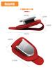 Compatible with Toyota Land Cruiser Leather Sunglasses Clip Glasses Holder for Car Sun Visor Sunglasses Eyeglasses Ticket Card Clip Glasses Clip