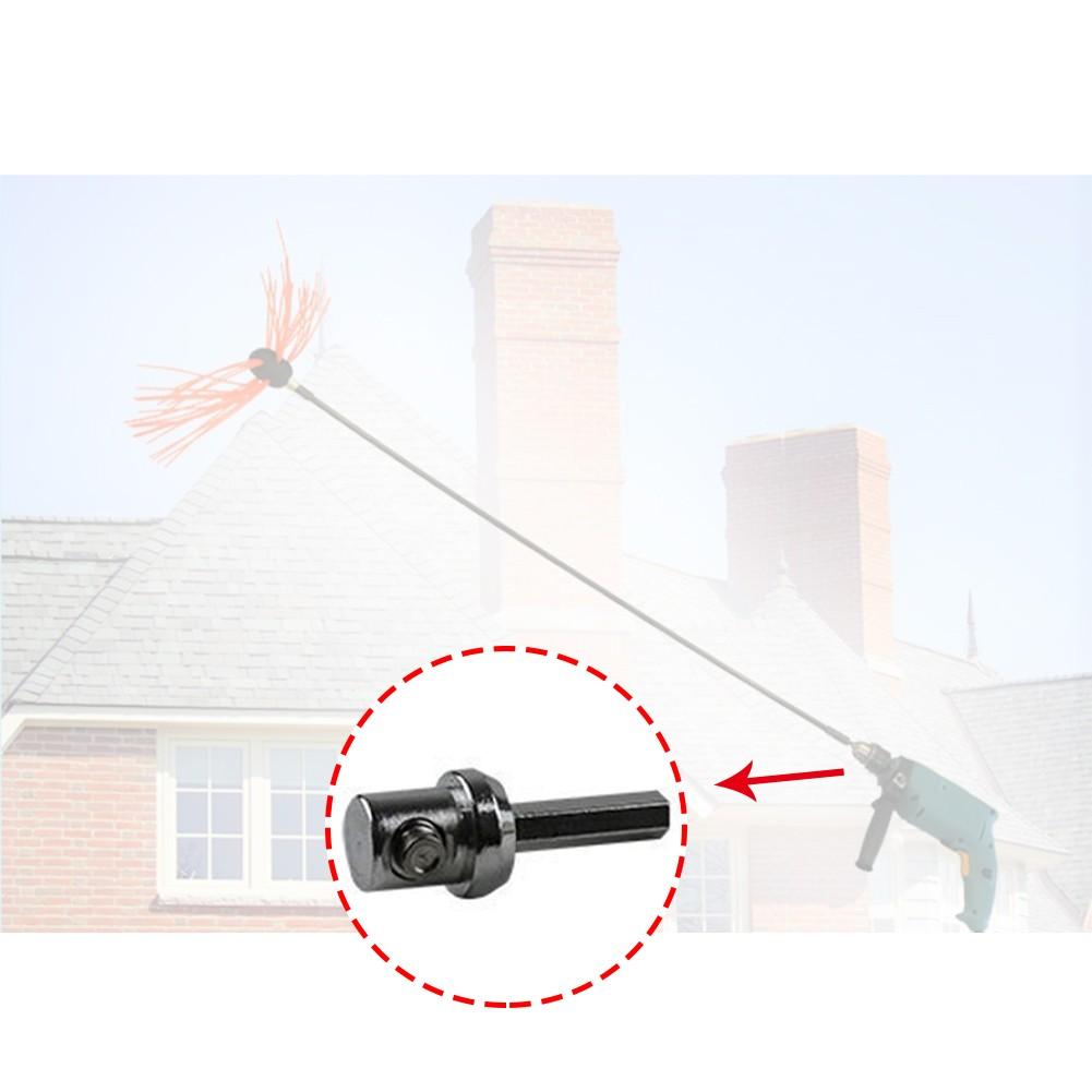 Buy 1 X Drill Adapter Replacement Adaptor For Chimney Cleaning Brush