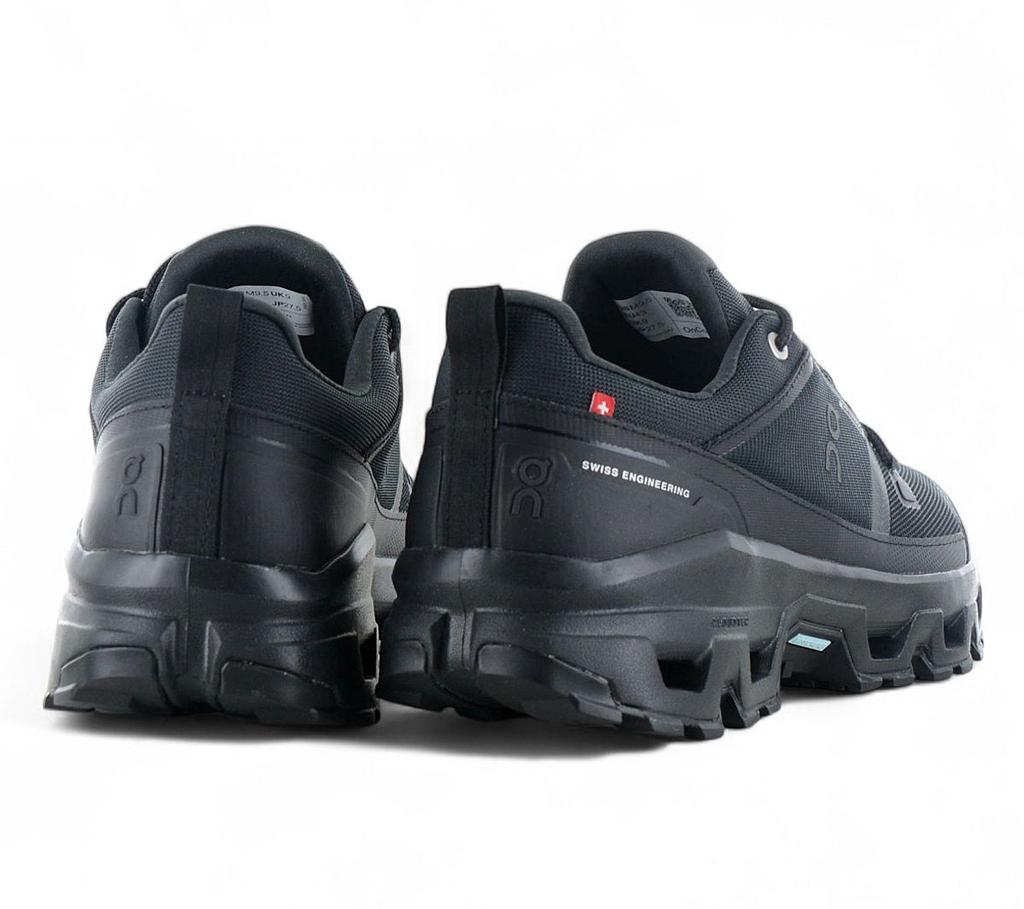 On Running Cloudrock Low WP Waterproof - Pánské turistické boty Trekové boty Černé 3MF10251043 ORIGINÁL