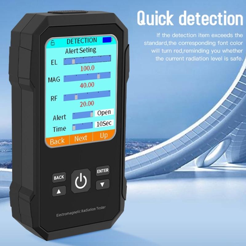 Digital Electromagnetic Field Radiation Detector ,5G Cell Tower, Signal Detector, for Home Offices