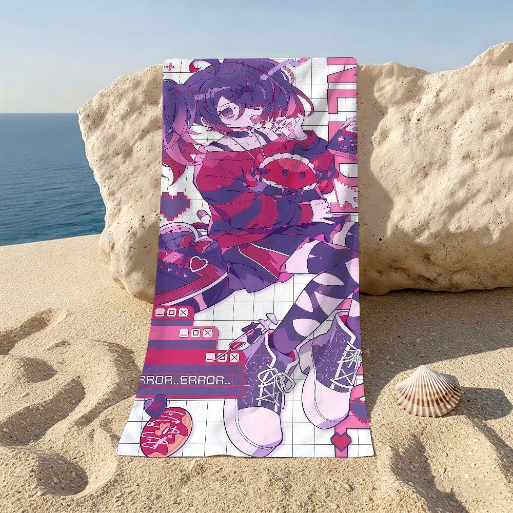 Game N-needy Streamer O-overload Amechan Towel Towels For Beaches Yoga Studios Gyms Hot Springs Swimming Pools And Picnics