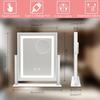 Lighted Vanity Mirror for Desk or Dorm Dimmable LED Makeup Mirror with 3 Color Lights Touch Sensor USB Powered Portable Table M