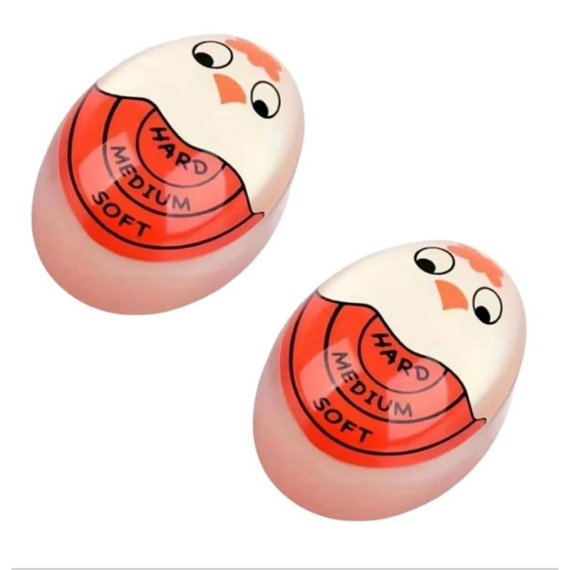 Kitchen Boiled Egg Timer Cartoon Boiled Chick Egg Timer Sensitive Color Change for Hard Soft Boiled Eggs Home Kitchen Tools