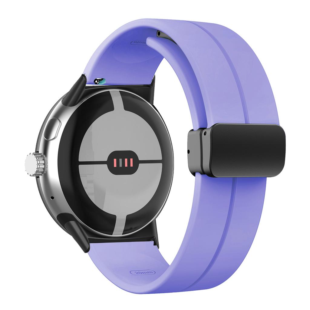 NEW Silicone Strap for Google Pixel Watch 3 45mm Band for Google Pixel Watch 1 2 3 41mm Magnetic Wristband Bracelet Accessories