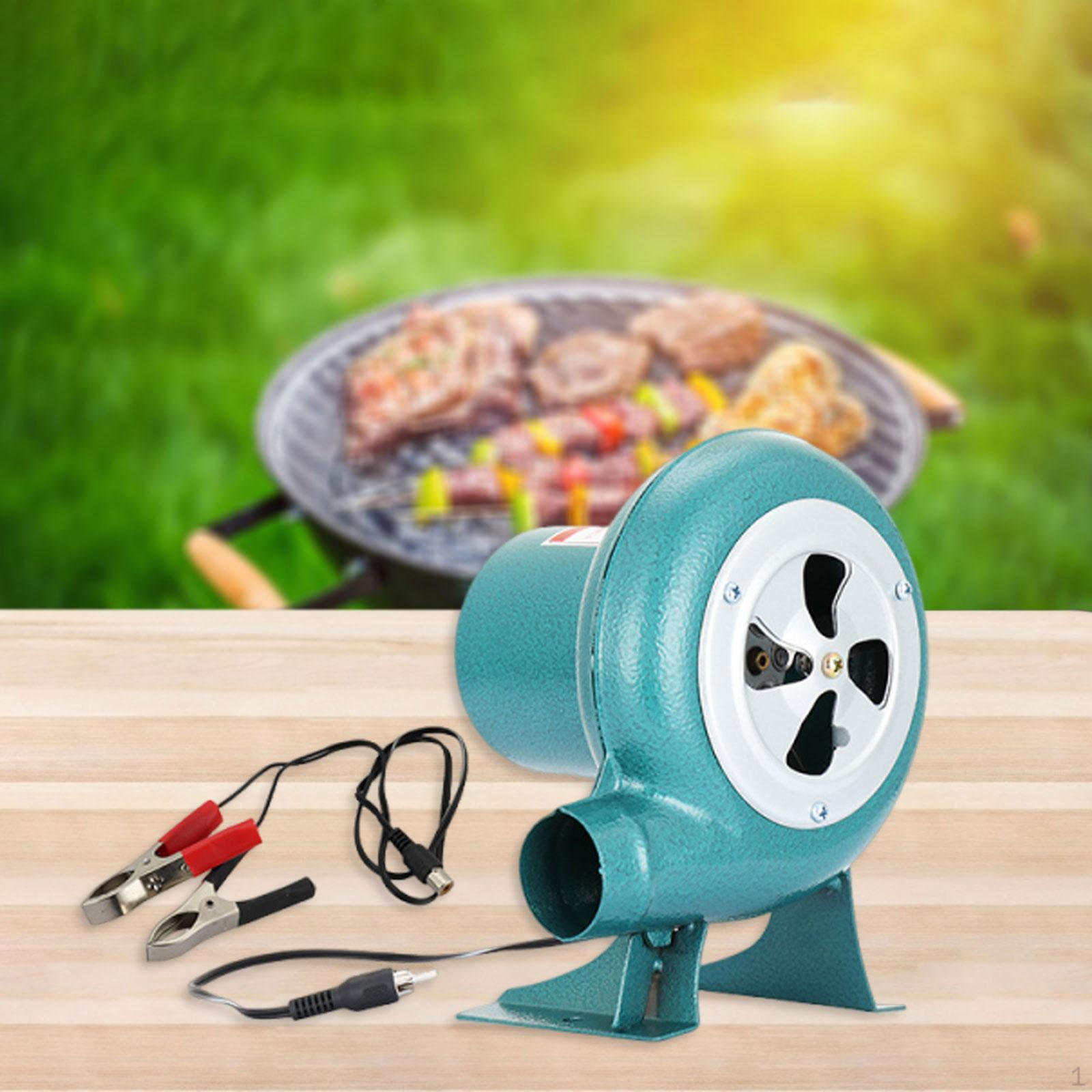 

Blower Fan with Adjustable Speed for Barbecue, Picnic And Outdoor Grilling. 30w