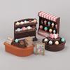 Miniature Ice Cream Shop Figurine Dollhouse Dessert Toy for Pretend Play