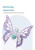 Children's Glowing Electric Butterfly Wings Backpack - Moving Angel Feather Wings Toy
