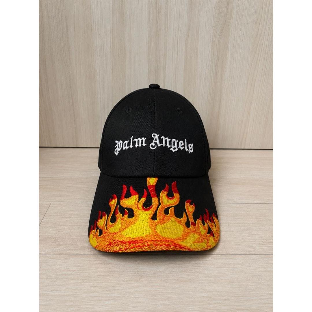 Used palm Angels flame embroidery baseball cap