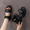 Mode Sommer Damen Sandalen 2025 Neue Atmungsaktive Freizeit Sandalen Mode Bequem Outdoor Strand Schuhe Dicksohlige Sportsandalen