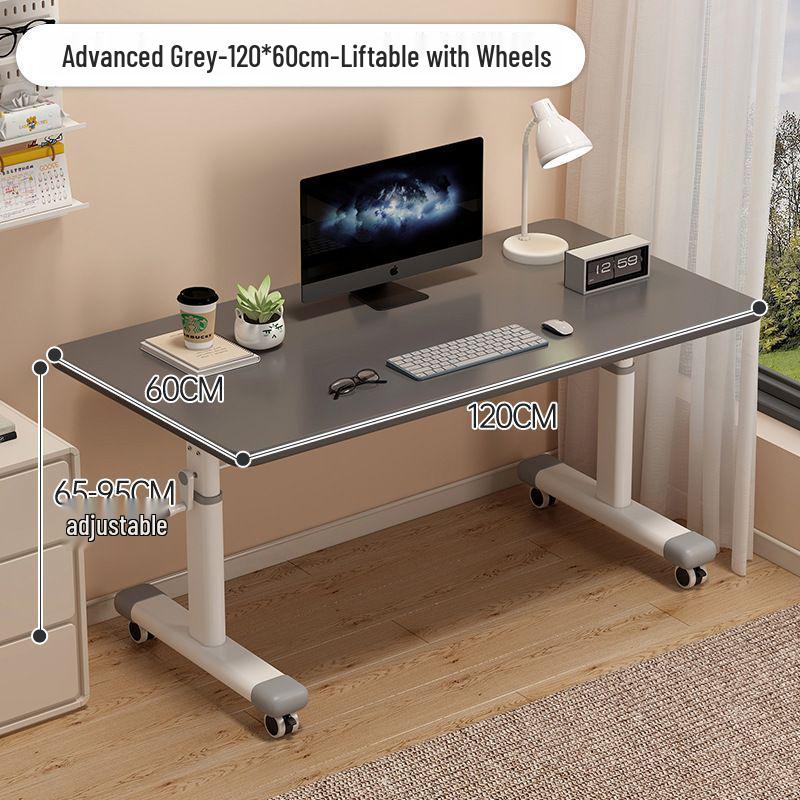 Adjustable Desk Set: Office Workstation, Home Study Desk & Chair