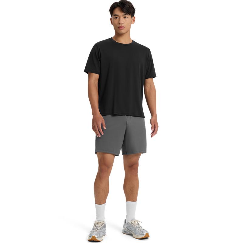 Under Armour Beweging Huidvriendelijk Training Lichtgewicht Korte Mouw T-shirt Heren Tops Zwart 1387389-001