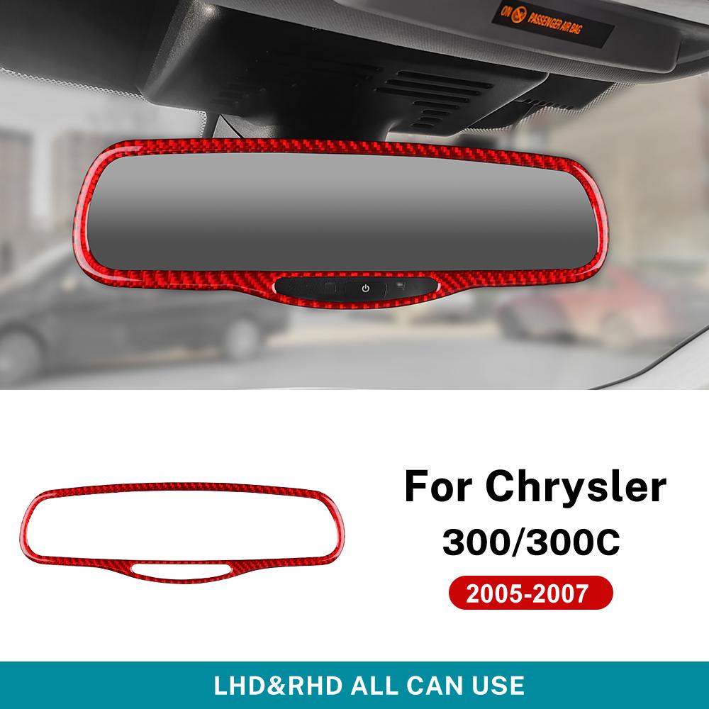 

Real Soft Carbon Fiber Sticker For Chrysler 300 300C 2005 2006 2007 LHD RHD Car Reading Light Panel Interior Trim Accessories