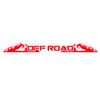2~5PCS 100cmX9cm For OFF ROAD - Windshield Banner Car Stickers Vinyl Decal Back Window Sticker Fits  4x4 Mud Off Road Auto
