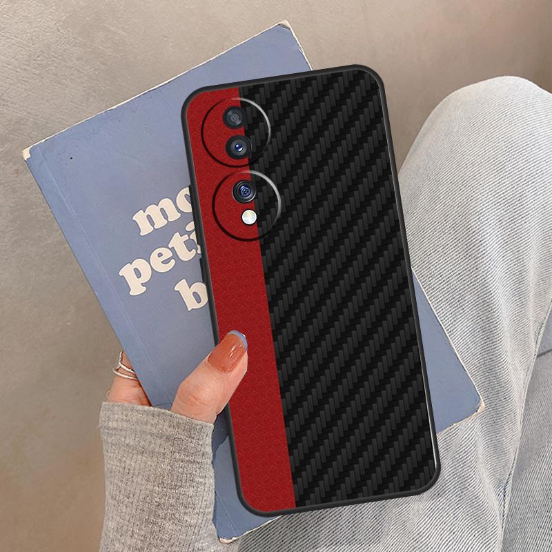 

Чехол с узором из углеродного волокна для Honor Magic 8 Pro 5 6 7 Lite Чехол для Honor 200 400 90 70 50 X8a X8b X9a X9b X9c Honor 50