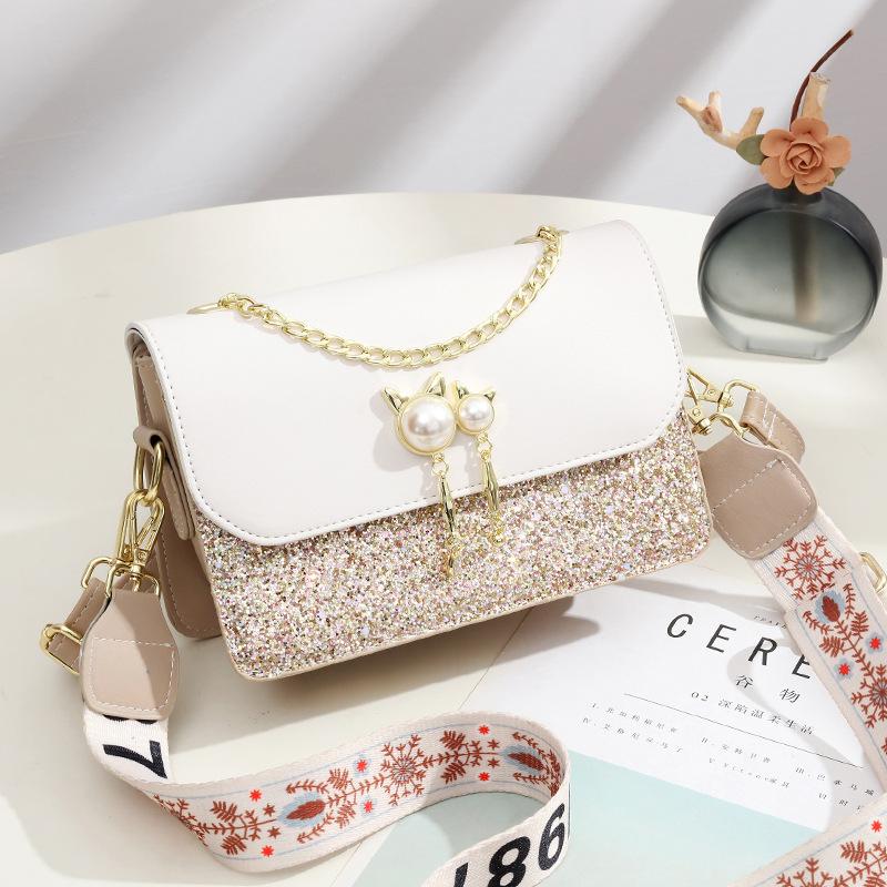 

Сумка в зарубежном стиле женская Мори простая новая 2025 весна плечевая сумка через плечо сумка-цепочка хаки