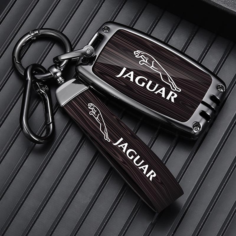 23 Jaguar XFL/XEL/F-Pace/XJL/F-Type/E-Pace Key Case with Metal Buckle for Men & Women