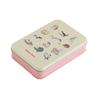 Overglad Mobu the Calico Cat Wants to Earn Cat Food Diary Gift Tin Set Pink Mobu's MBB-050