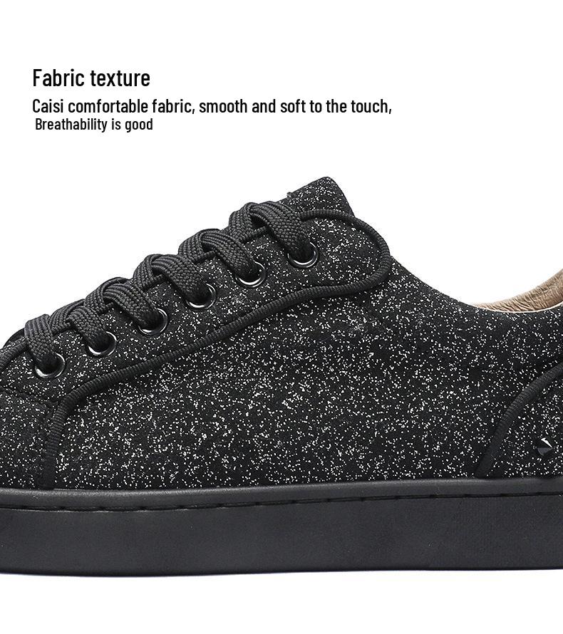 2026 Spring Men's Fashion Rivet Casual Shoes: Trendy and Energetic Youth Board Shoes