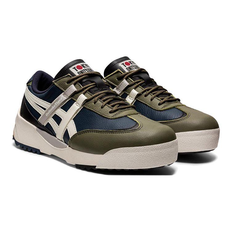 ONITSUKA TIGER Delegation EX Retro Casual Lightweight Breathable Low-Top Sneakers Unisex Sneakers White Blue Green 1183A559-401