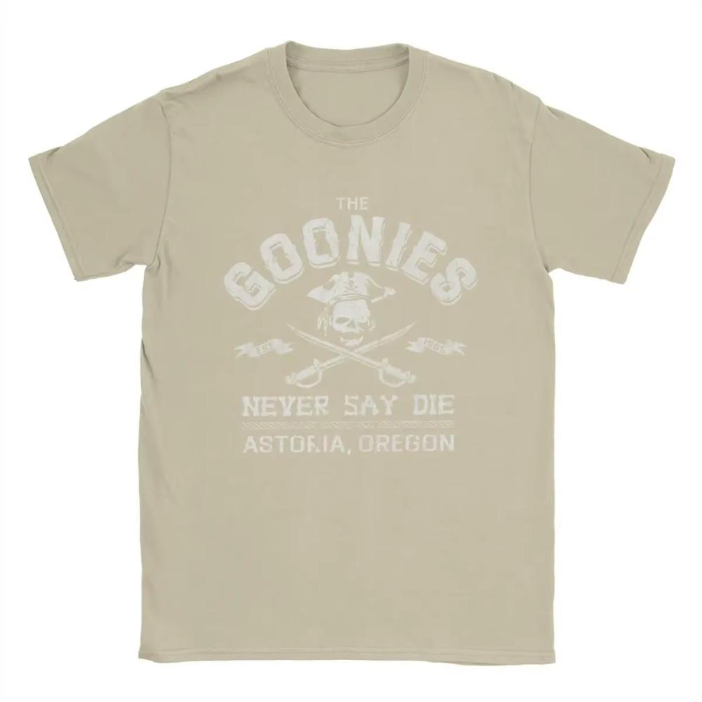 The Goonies Vintage Circa 1985 T Shirt Men's  Vintage T-Shirts O Neck Tee Shirt Short Sleeve Clothing Plus Size