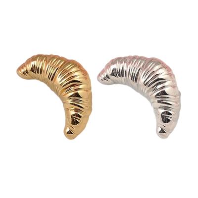 Einzigartige Legierung Croissant Brosche Anstecknadeln Kleidung Schmuck Zubehör Blickfang Corsage Anstecknadeln Perfektes Geschenk für Frauen Mädchen