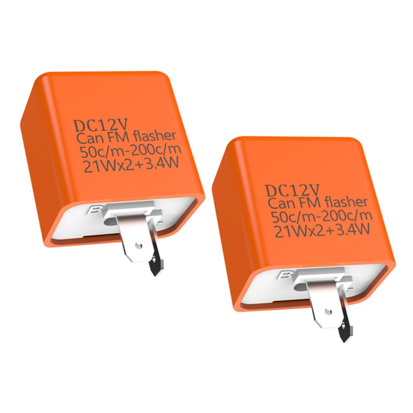 

Указатель поворота мотоцикла, LED реле, Little Cub - YOKELLMUX Реле указателей поворота, Реле-мигалка, 2 pieces оранжевый