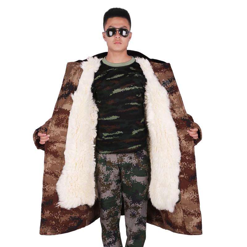 Zushuo Winter Camouflage Military Parka & Wool Coat