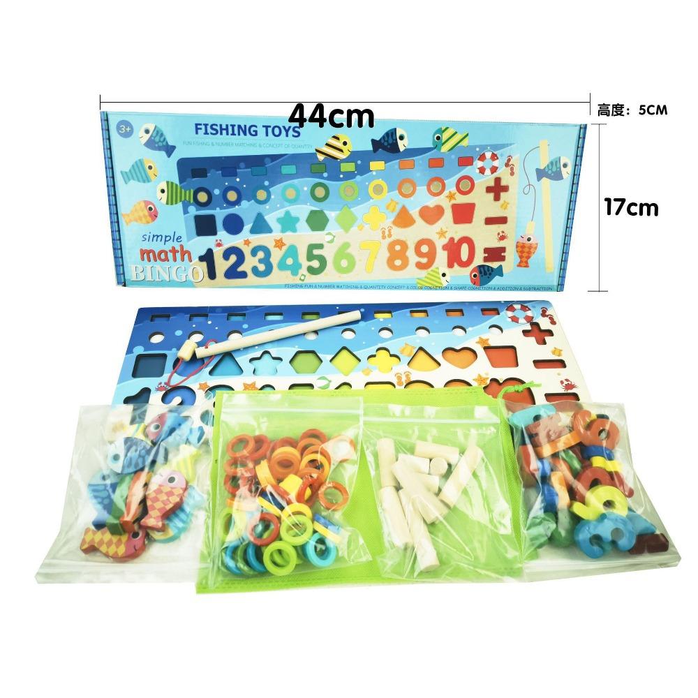 Zahlen Alphabet Verkehr logarithmisches Brett Kinder Bildungsfähigkeitsentwicklung frühe Kindheit Bildungspuzzle Baustein Angelspielzeug