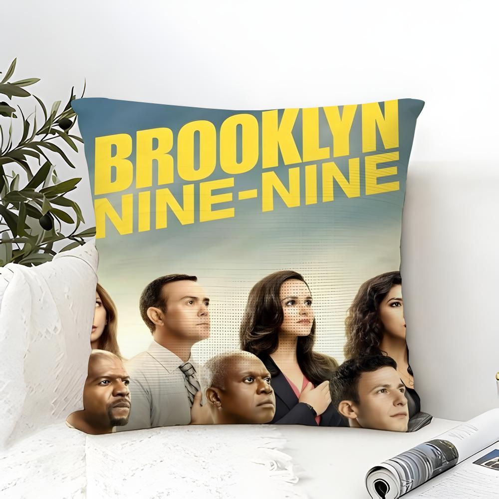 Sitcom Fernsehserie B-Brooklyn Nine-Nine 5 Kissenbezug Leinen Kissenbezug Sofa Heimdeko Kissenhülle Kissenhülle