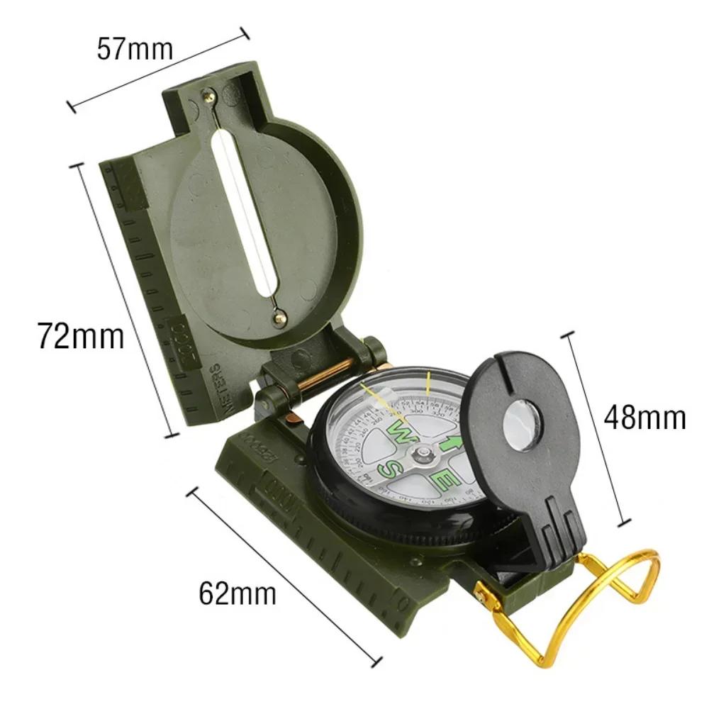 

High-precision wilderness survival compasses, military compasses, fluorescent waterproof geological compasses, outdoor equipment
