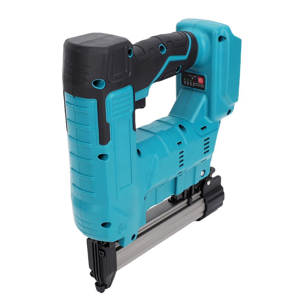 Cordless Nailing Machine 20V Electric Stapler with 100pcs F32mm Straight Nails and 100pcs N shaped Nails Powered By