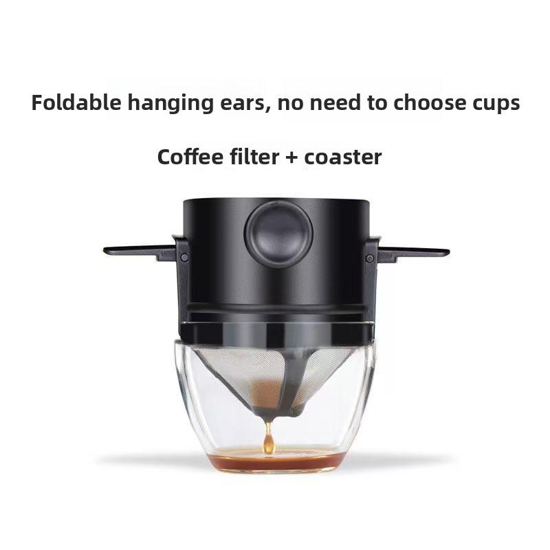 Coffee Dripper 304 Stainless Steel Mesh Reusable Pour Over Filter For Fresh Coffee