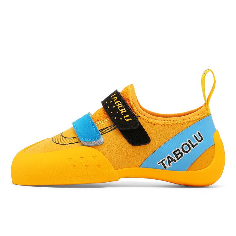 

Новые детские тренировочные туфли для скалолазания, уличные кроссовки для альпинизма и отдыха, четырехсезонная защитная обувь для ног, обувь для скалолазания 33