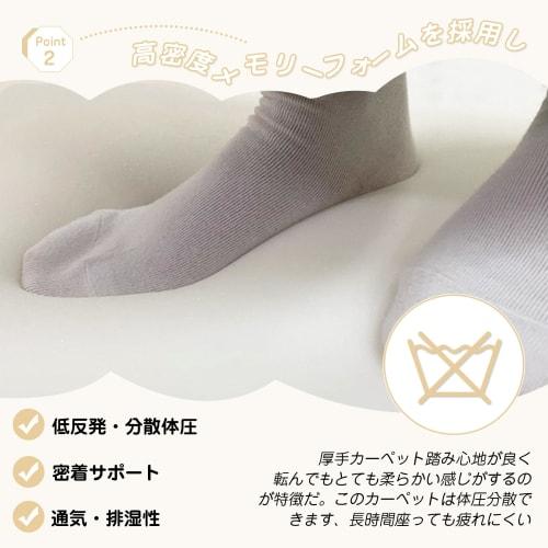 AYO Rug, Carpet, Shag Rug, Thick, Washable, Memory Foam Rug, Living Room Rug, Nordic Style, Fluffy, Non-Slip, All Season (Light Gray, 200*300cm)