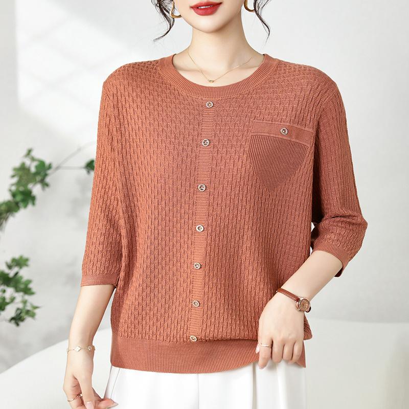 QingHe Cashmere Women's 30% Cashmere Sweater - Soft & Warm Wool Blend Pullover