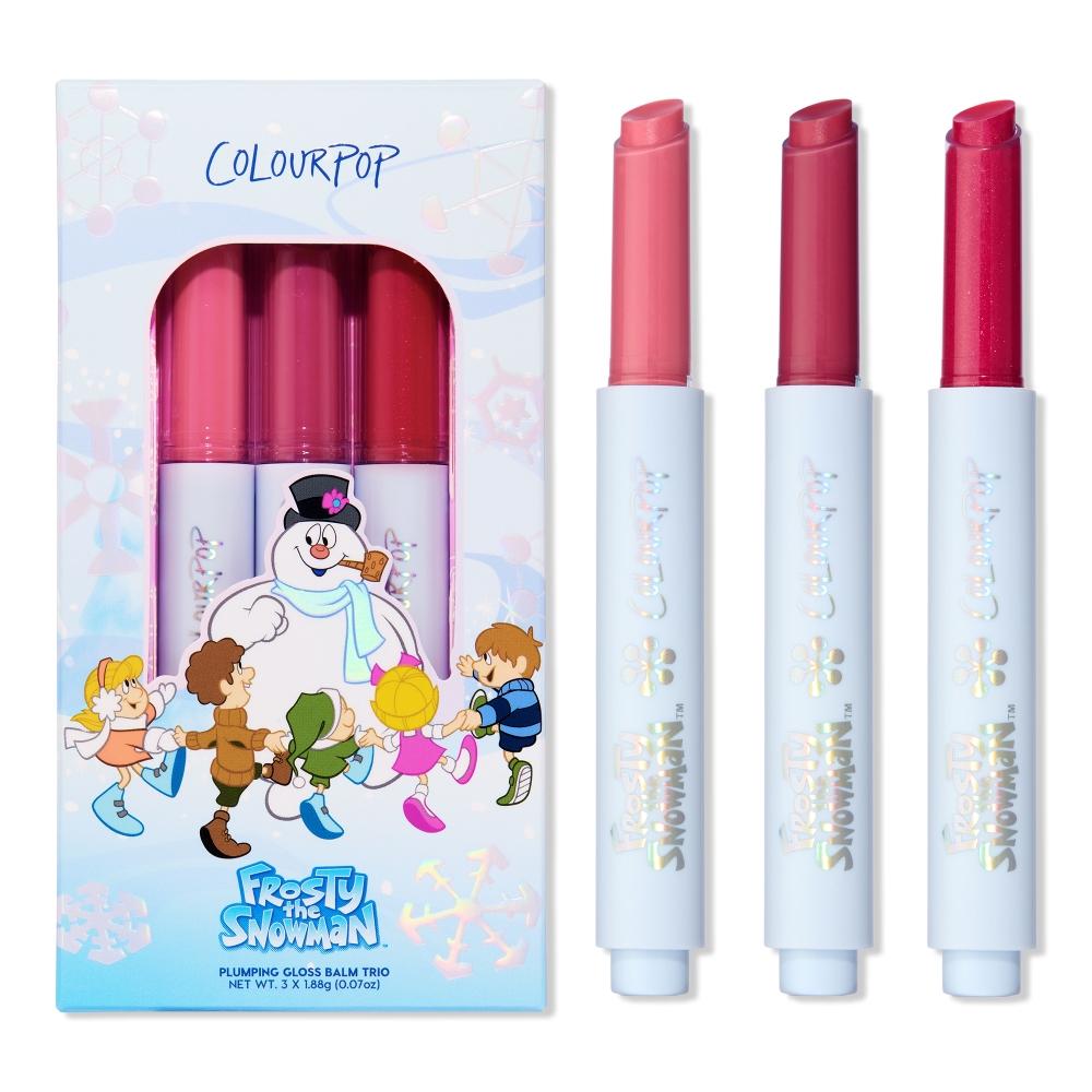 

Colourpop Frosty The Snowman X Colourpop Chill Out So Juicy Plumping Gloss Balm Trio