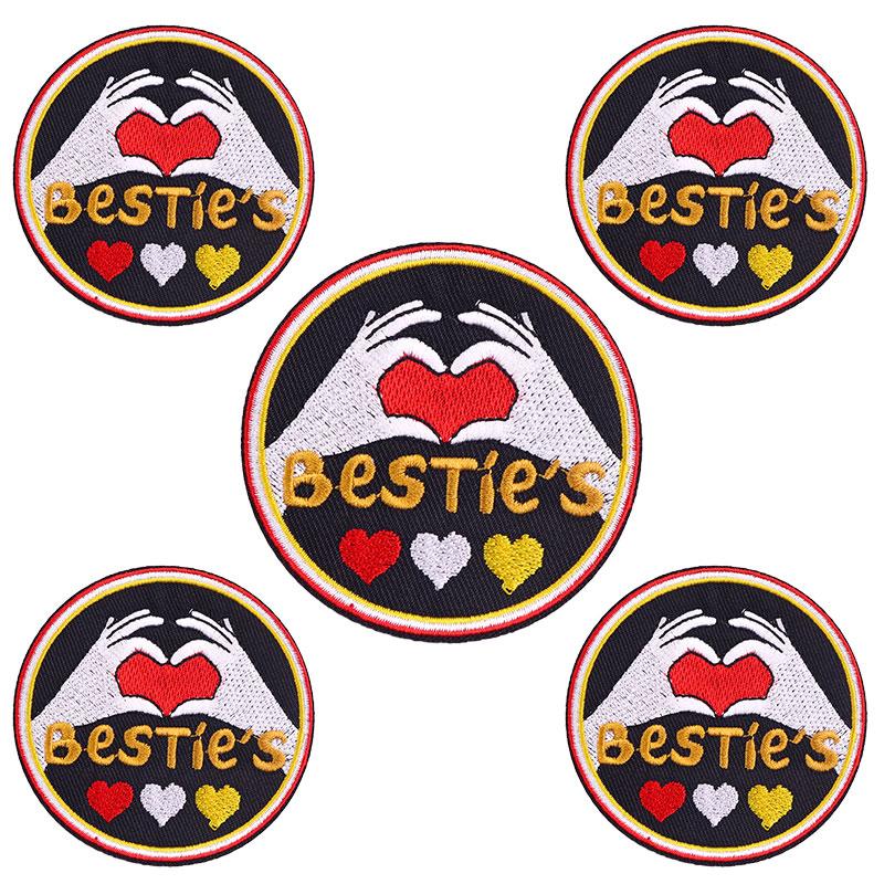 10pcs Wholesale Netherland Carnival Oeteldonk Emblem Patch Embroidered Patches For Clothes Iron On Patches For Clothing Sew 