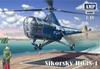 AMP Scale American Sikorsky Helicopter Plastic Model Kit AVP48001 1/48 HO3S-1